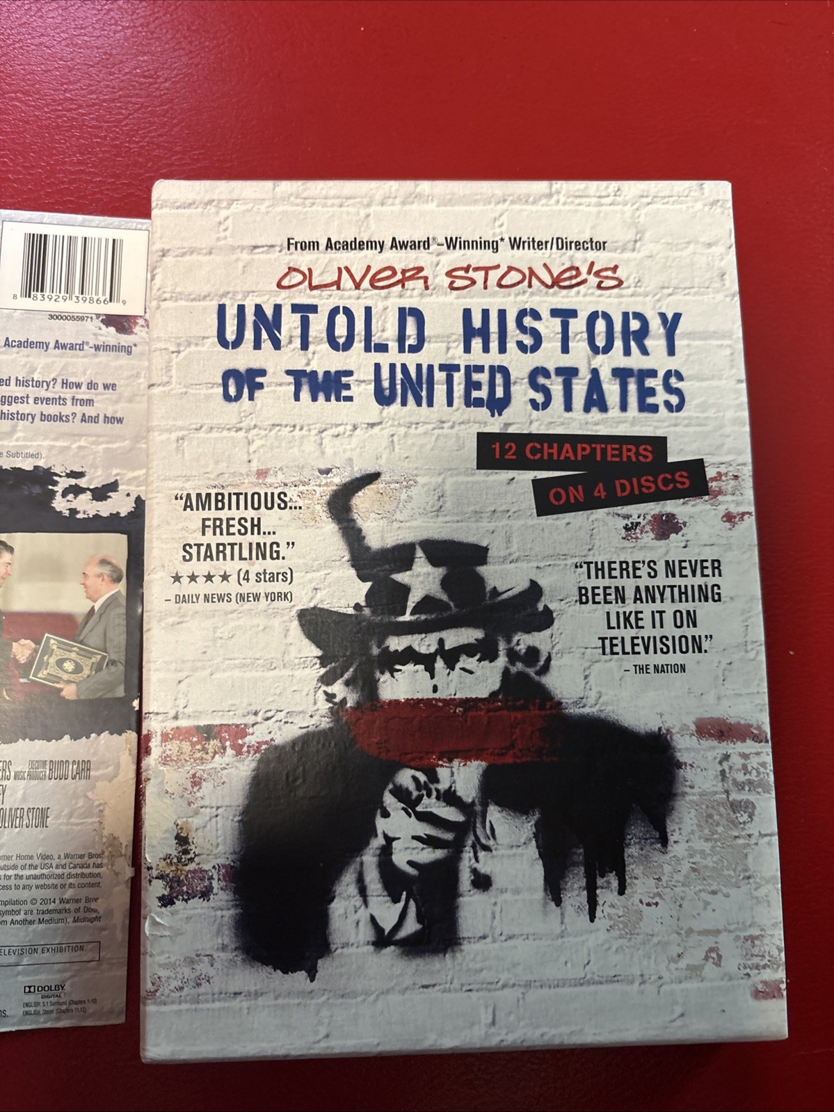 Untold History of the United States 4 DVD Oliver Stone Documentary Movie 2014