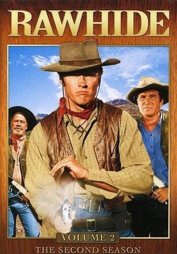 Rawhide: Season 2, Vol 2 – DVD By Clint Eastwood – GOOD