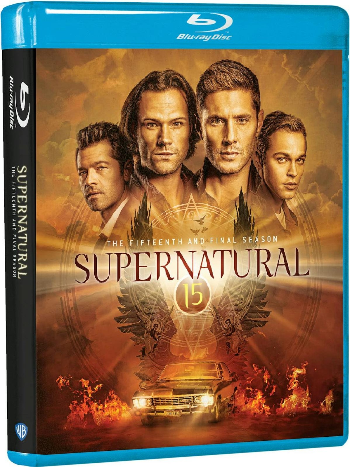 Supernatural The Complete Fifteenth Season Blu-ray Jared Padalecki NEW