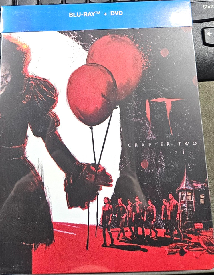 It: Chapter Two 2 Steel book (Blu-ray DVD) BRAND NEW!!! & SEALED!!! REGION 1