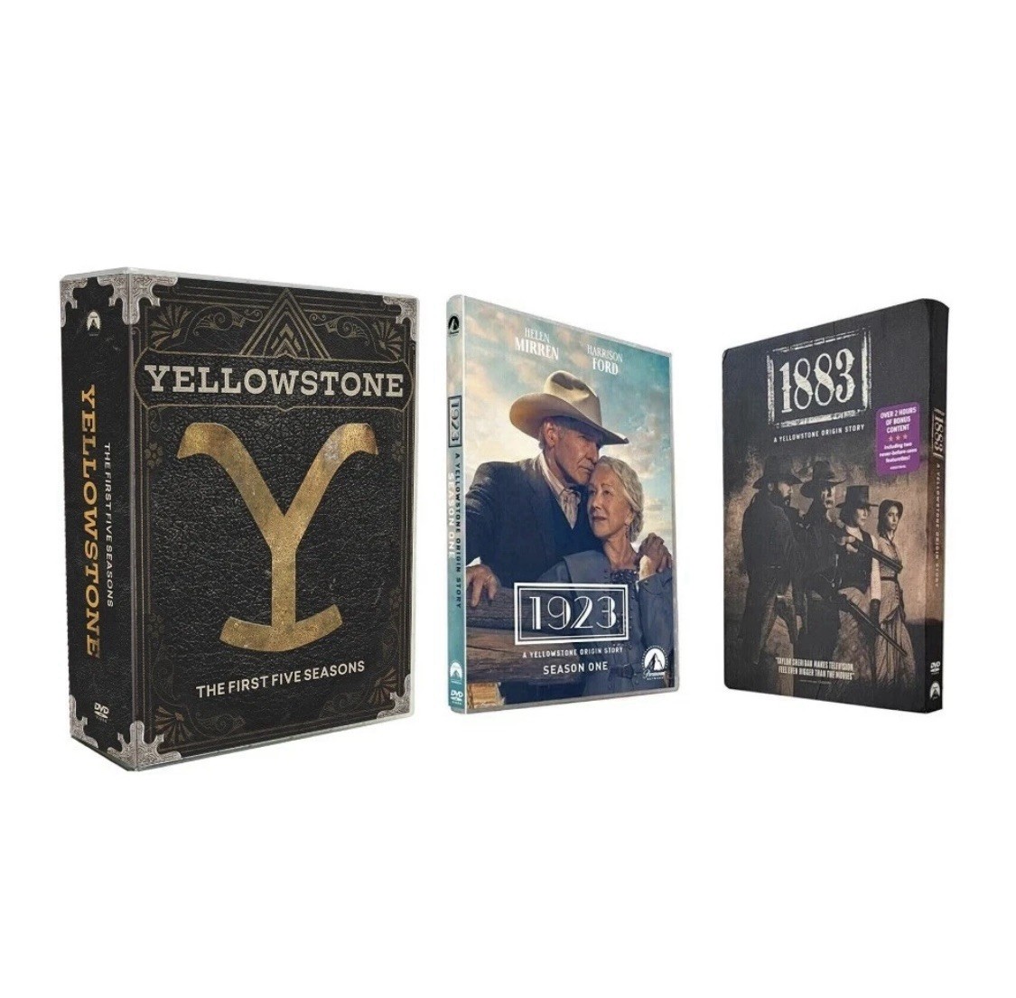 Yellowstone Seasons 1-5 Part 1&2 Complete Series + 1883 and 1923 Season 1 & 2