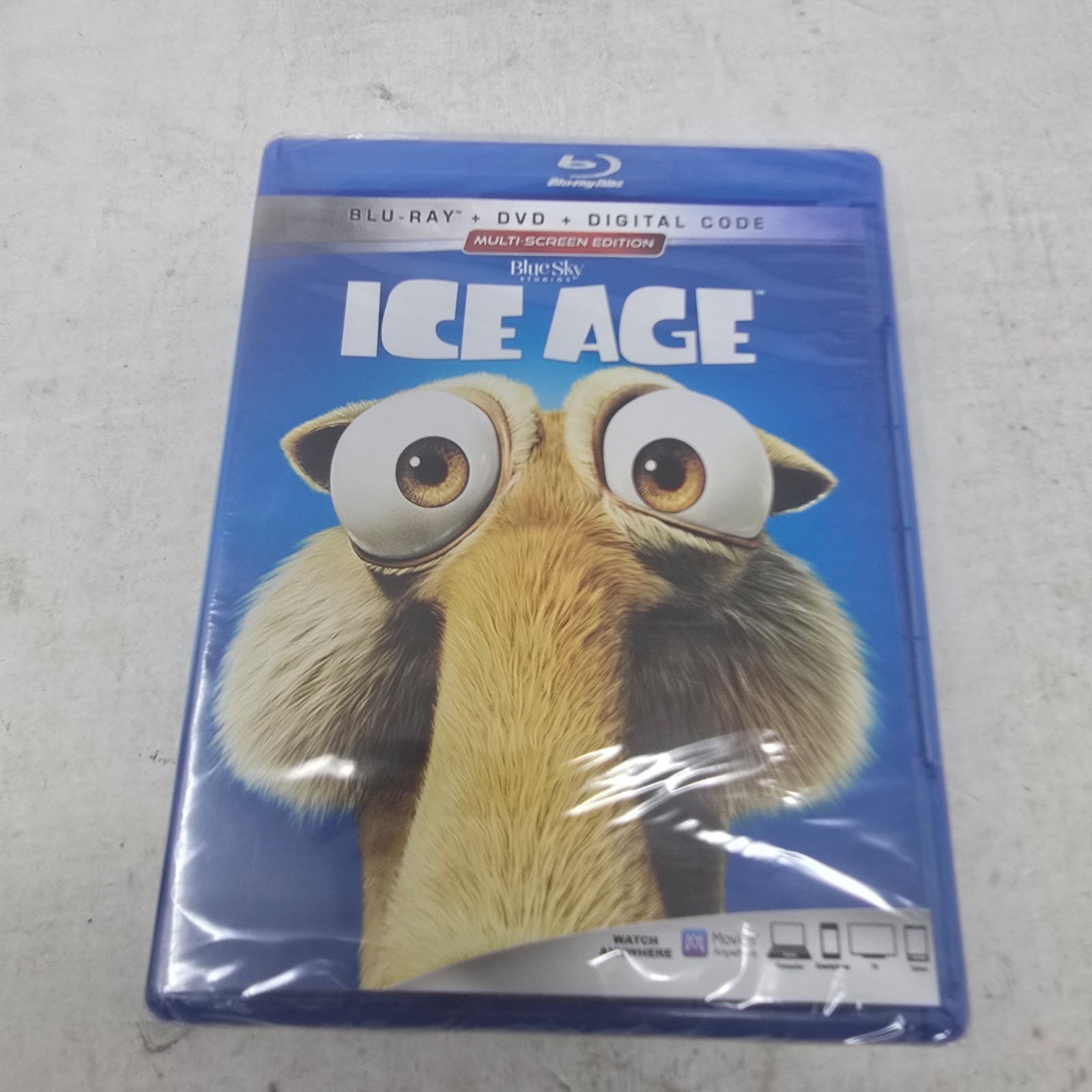 Ice Age (Blu-ray Widescreen & Full Screen) New Factory Sealed