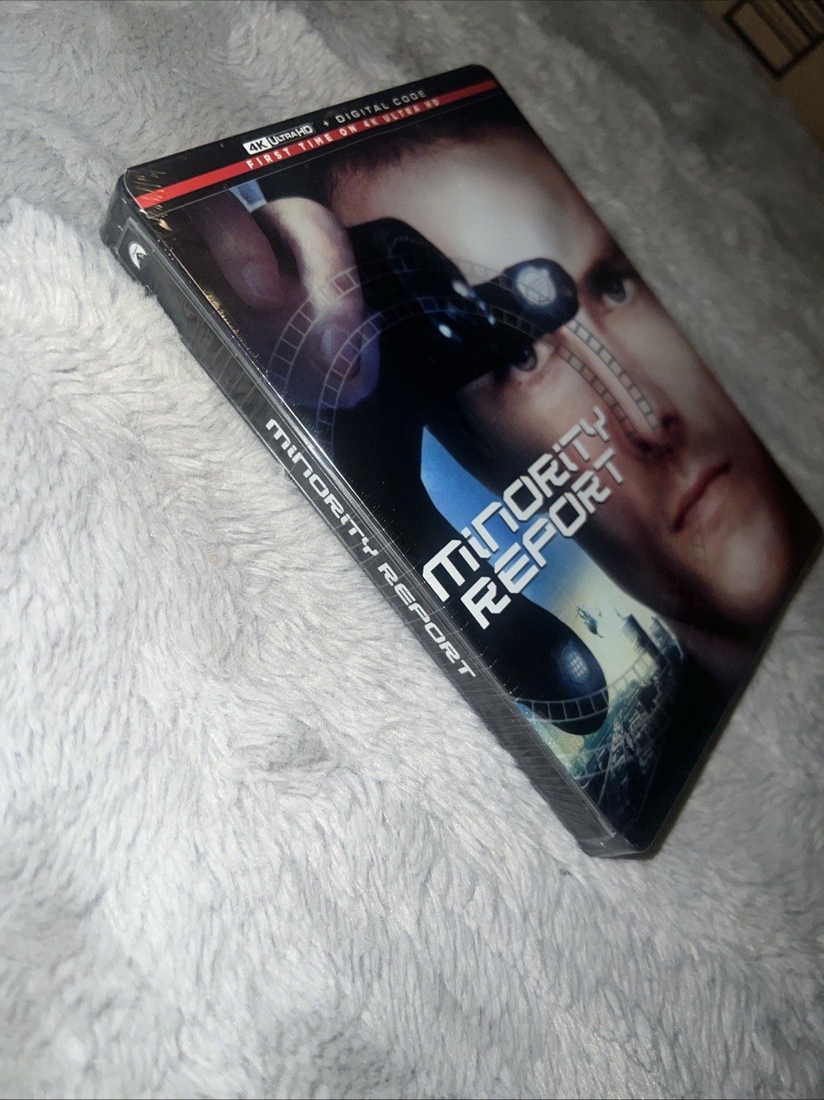 MINORITY REPORT Steelbook 4K UHD + Blu-Ray + Digital Tom Cruise – HELPS STRAYS