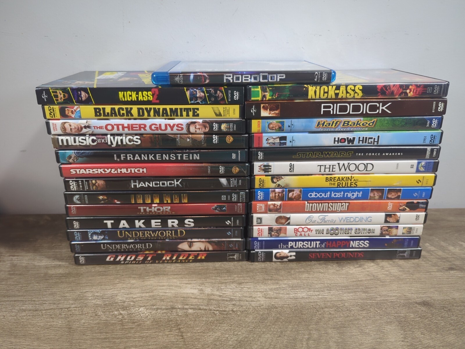 Lot Of 27 DVD Movies Action, Comedy, Drama, Romance
