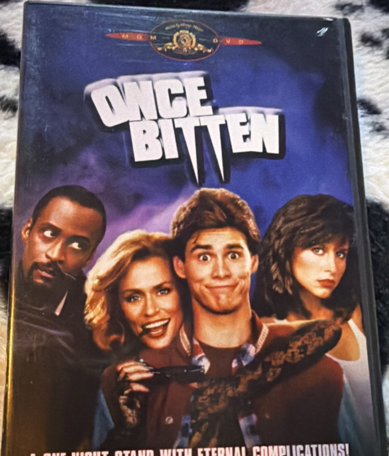 MGM Home Entertainment Once Bitten DVD PG-13 Jim Carrey Comedy 93 min WS Subs