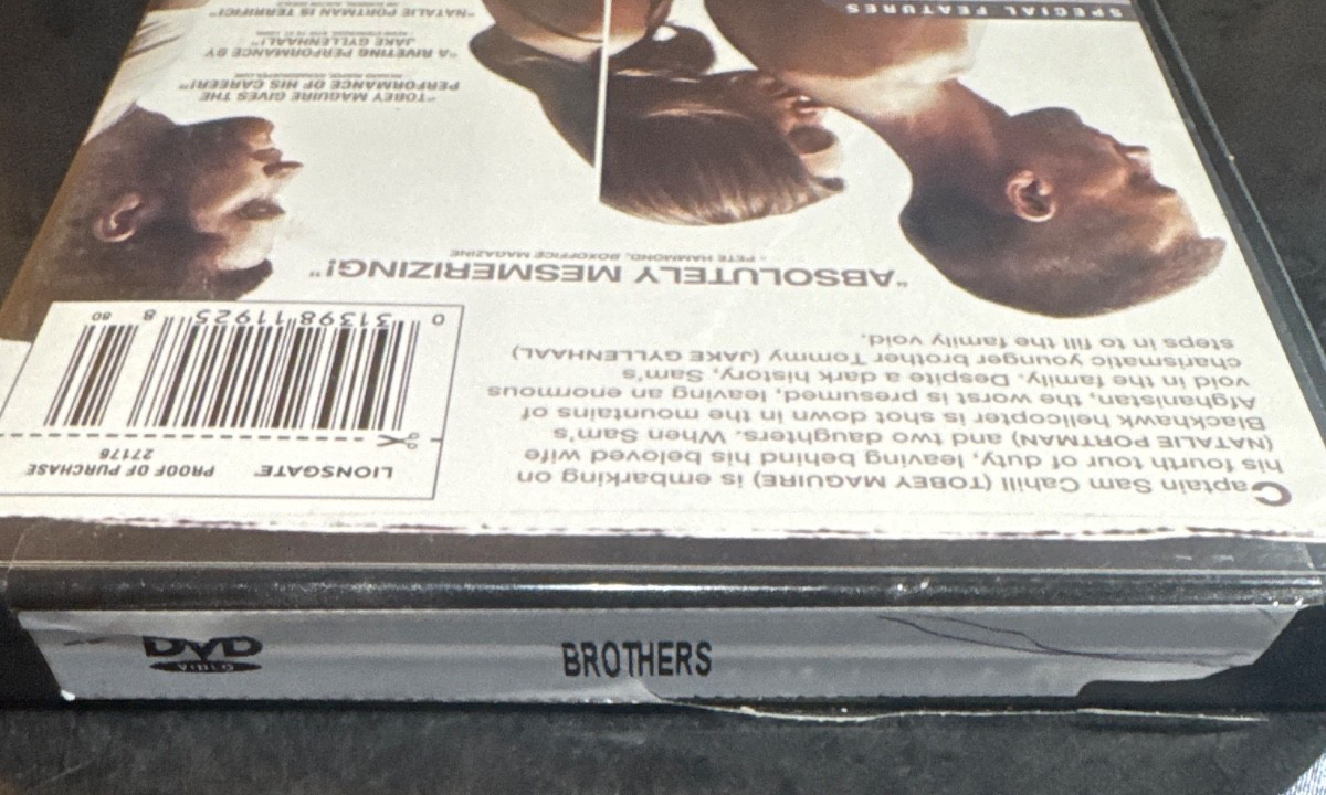 Brothers (DVD, 2009) 2 Golden Globe Nominations!
