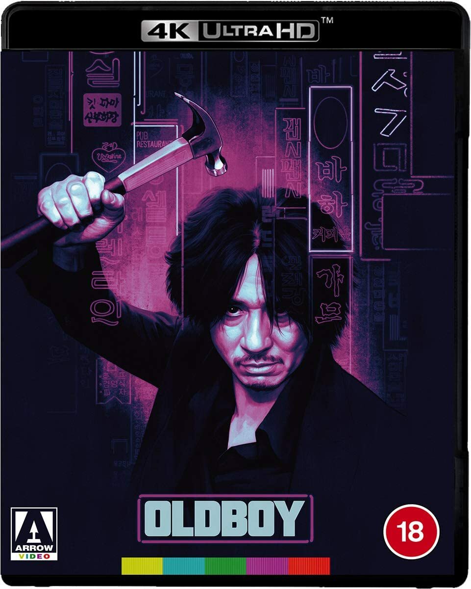 Oldboy (2003) 4K UHD Blu-Ray BRAND NEW Free Ship (4K disc is USA Compatible)