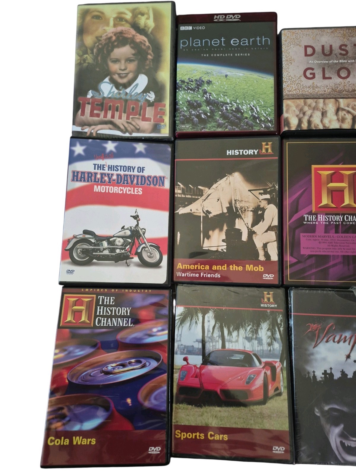Lot The History Chanel Dvd