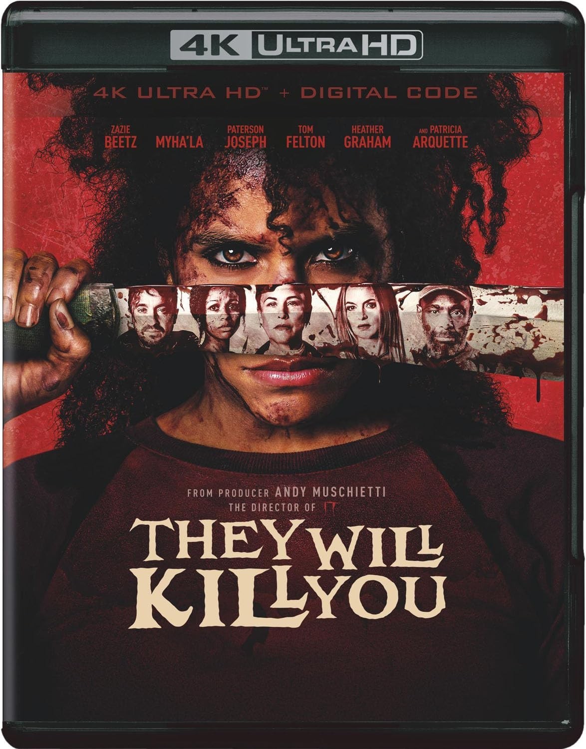 THEY WILL KILL YOU [4K UHD + Digital Code, 6-30-2026] USA w/Slipcover & NEW!