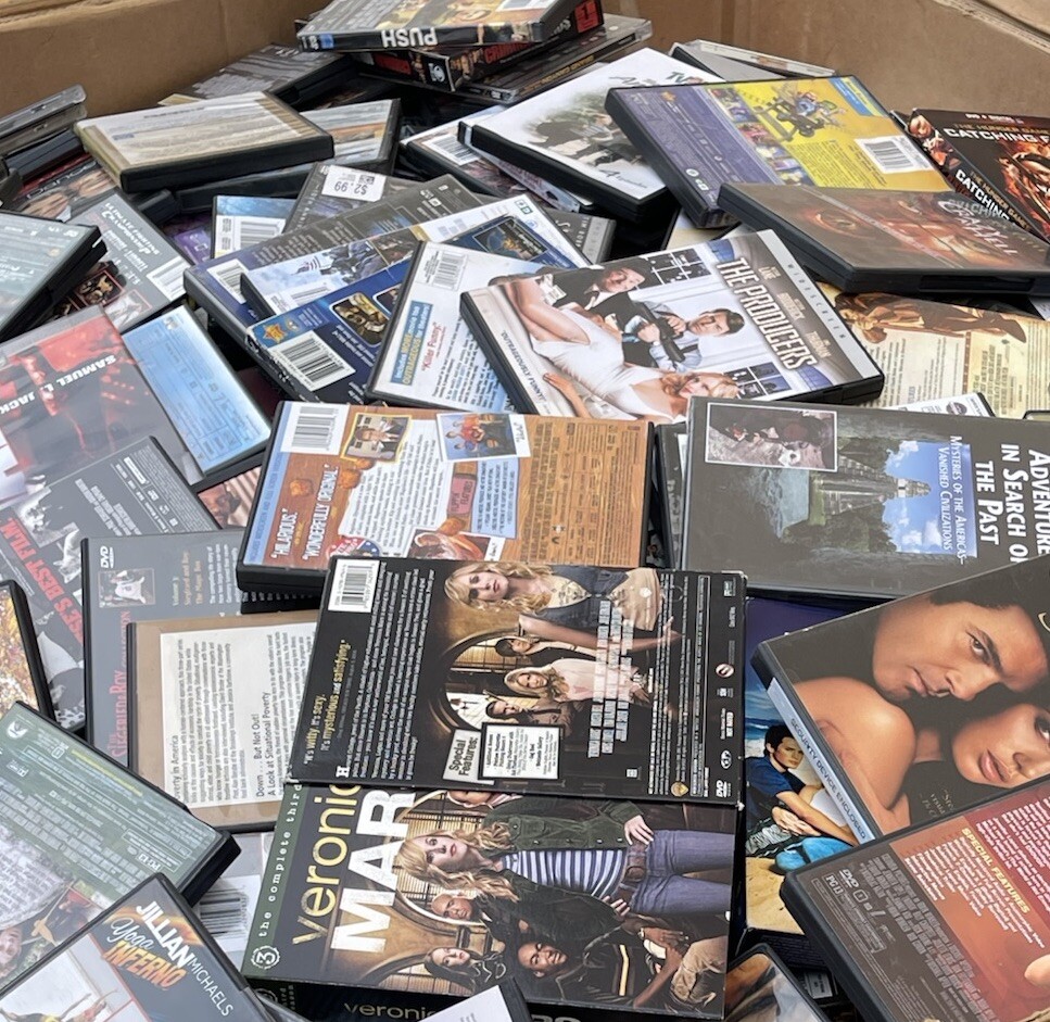 🍿 500 Wholesale DVD Movies : Action, Horror, Etc Lot *FREE SHIPPING* 🍿