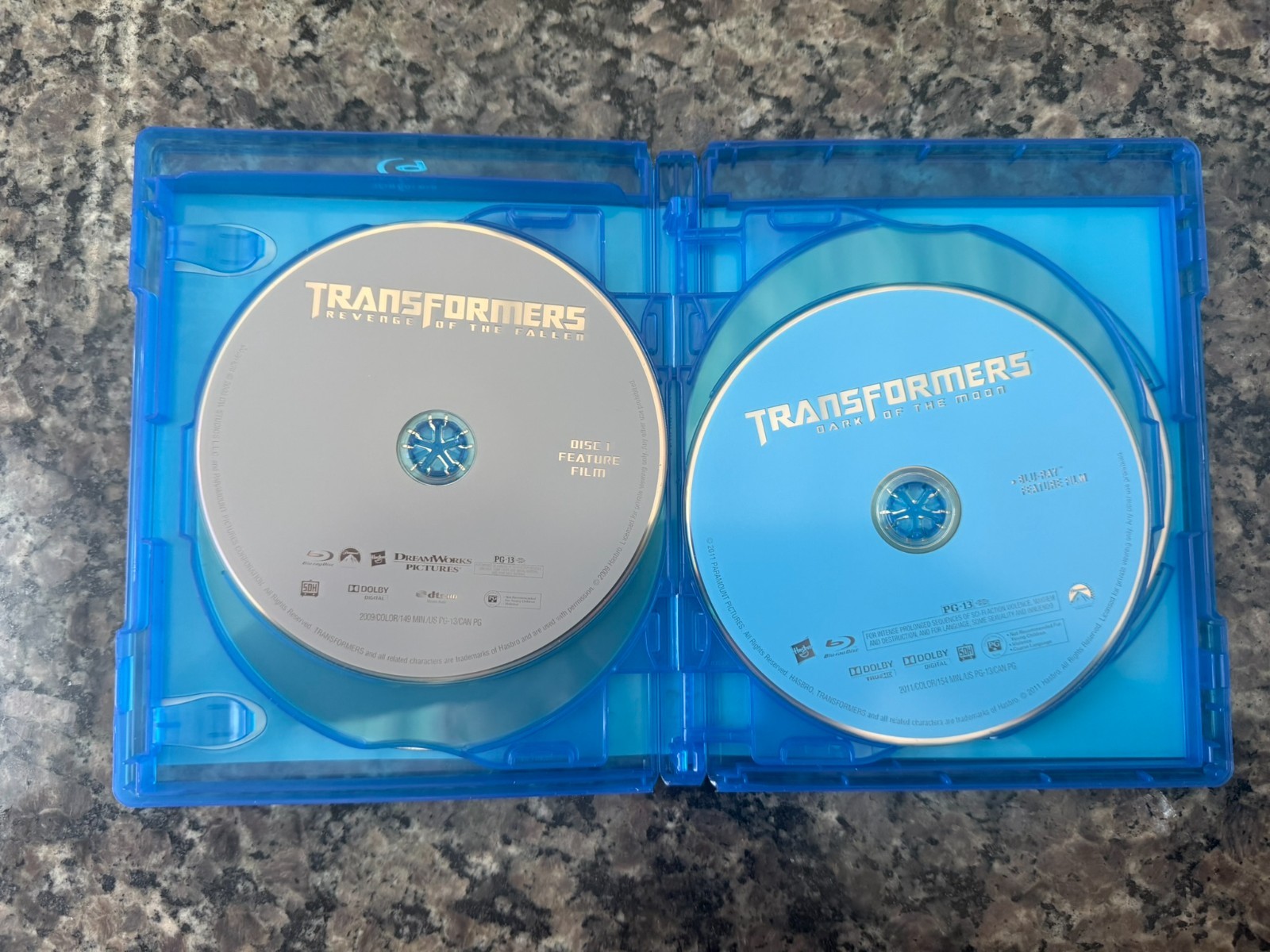 Bumblebee and Transformers 6-Movie Pack (Blu-ray, 2018)