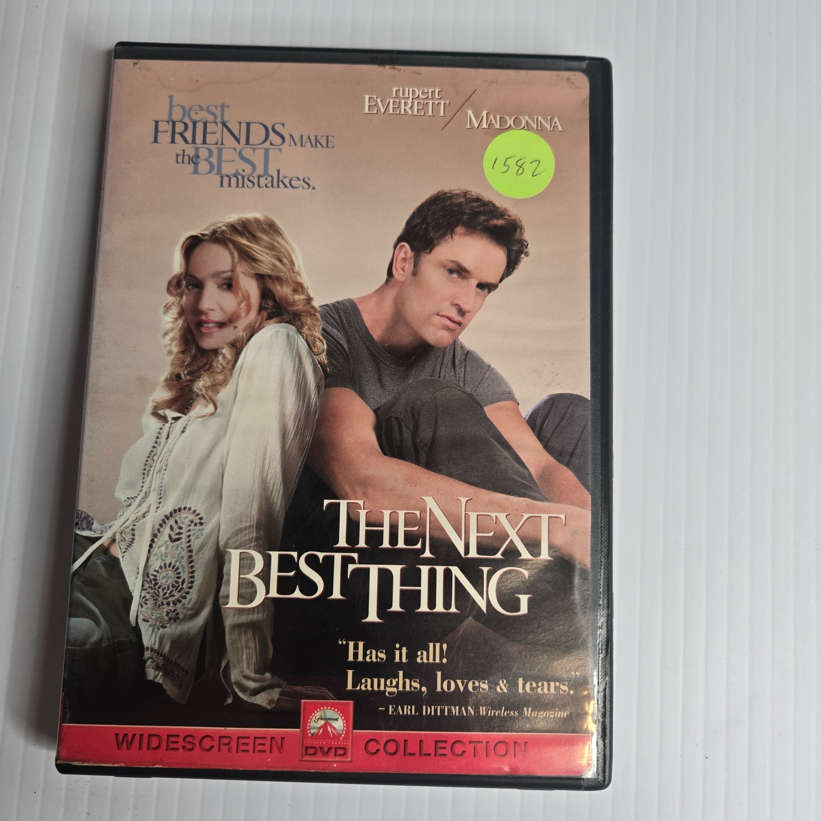 The Next Best Thing (DVD, 2000) Widescreen Collection Madonna Rupert Everett