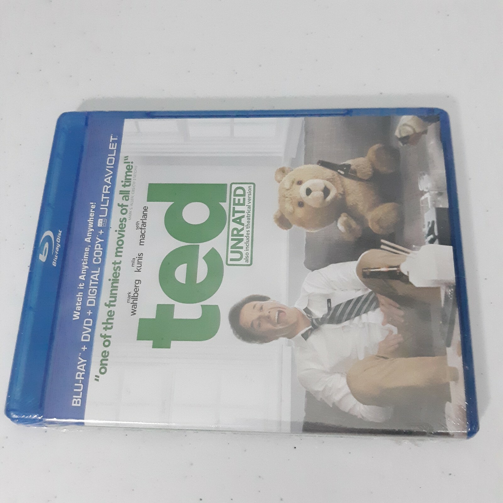 (Blu-ray Disc & DVD, 2012, 2-Disc Set, Unrated)Sealed Ted Wahlberg Mark New