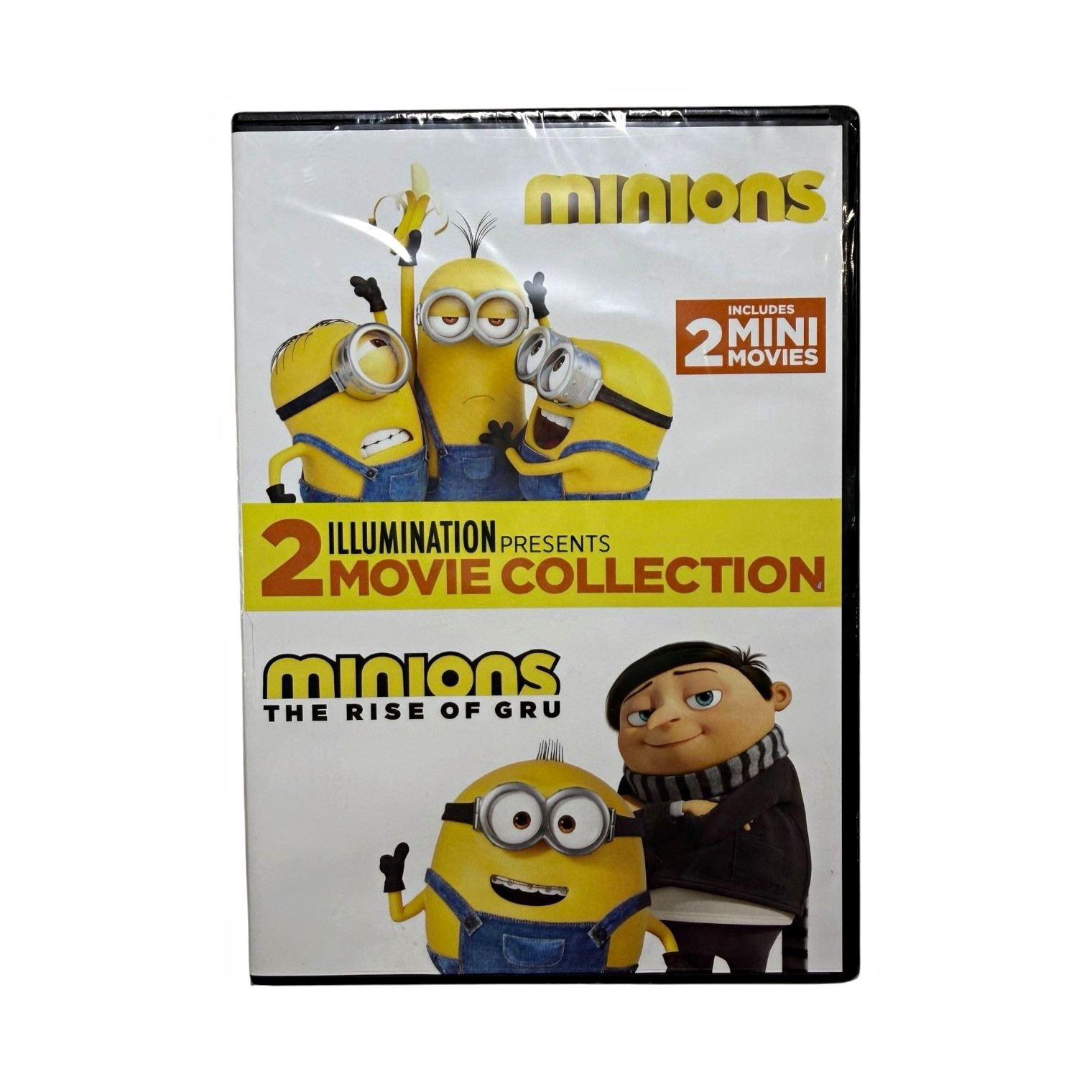 Minions 2-Movie Collection DVD (Rise of Gru) Deleted Scenes PG NTSC