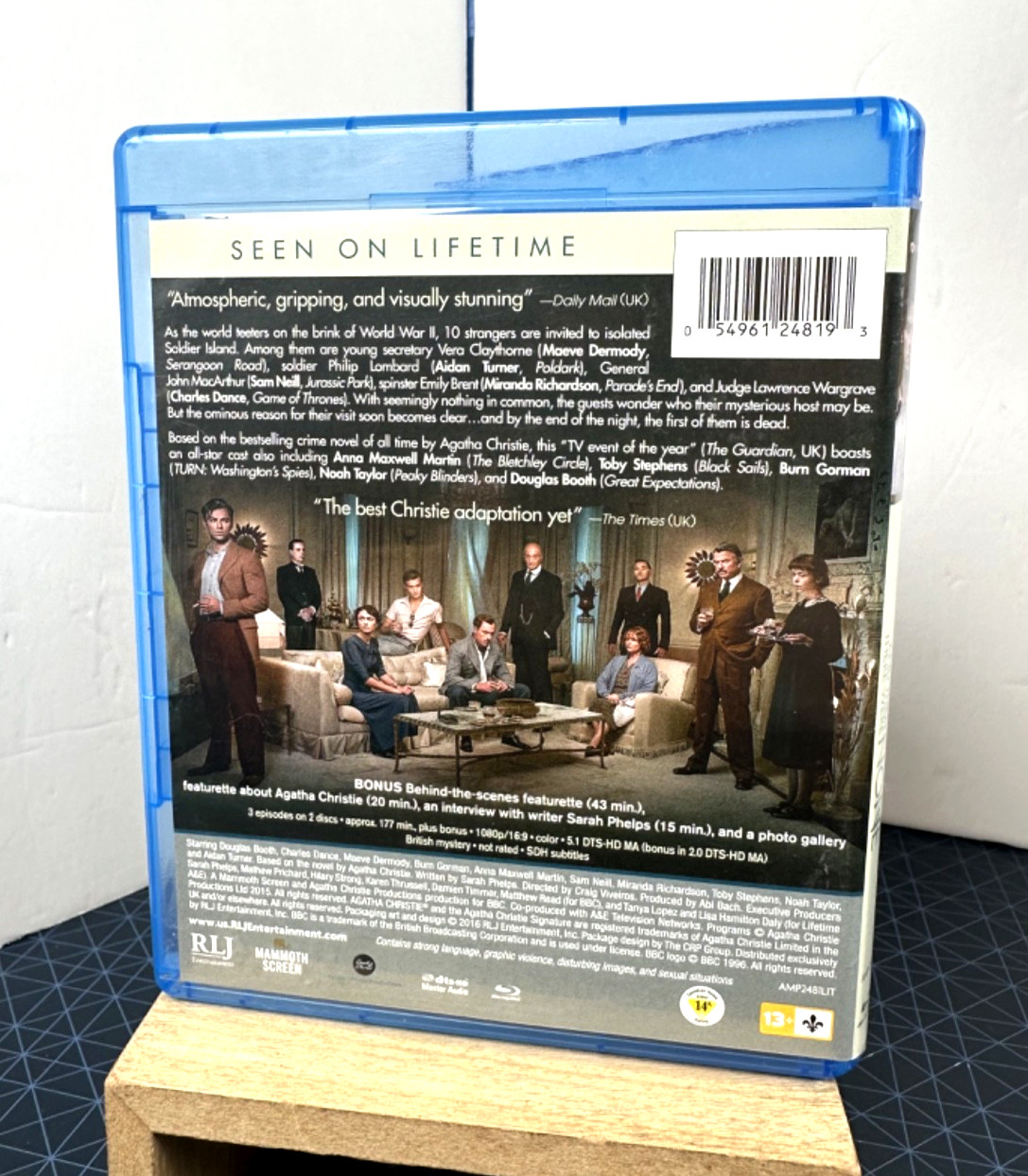 And Then there Were None (2-Disc Blu-ray, 2015, Acron / BBC) Crime Story