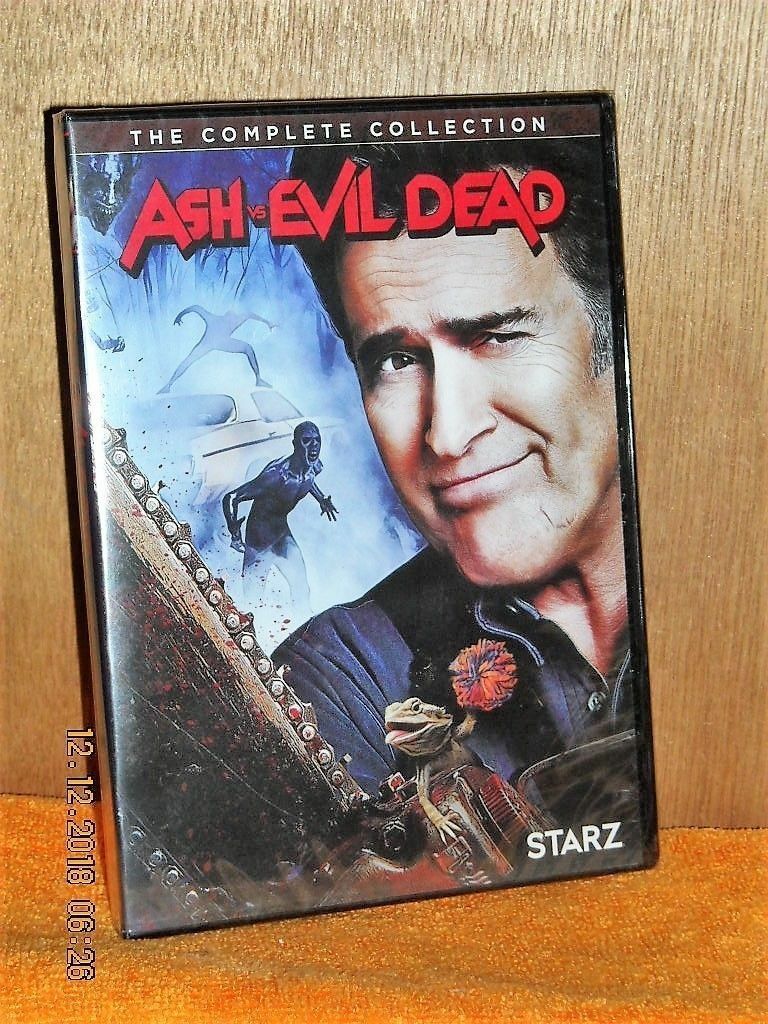 Ash Vs Evil Dead Complete Collection (DVD, 2018, 6-Disc Set) NEW Bruce Campbell