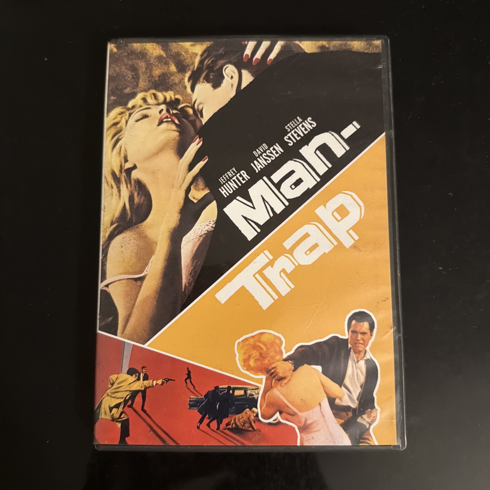 Man-Trap (1961) (DVD, 2012, B&W, Olive Films) Jeffrey Hunter – Stella Stevens