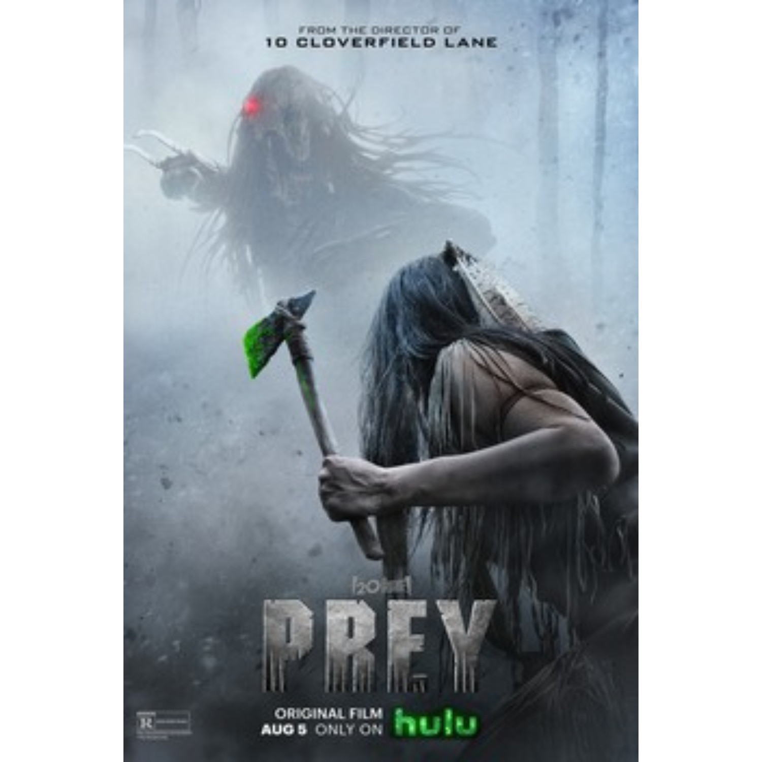 Prey (4K Ultra HD, 2022) Movie Horror Action Legend Blu-ray Predator Universe