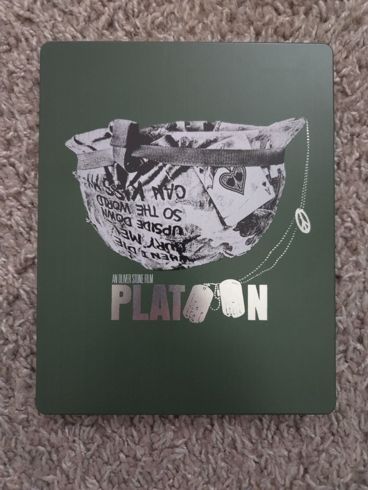 Platoon – Steelbook – 4K, UHD, Ultra HD, Blu-ray – 1986 – 2 discs – with Cover