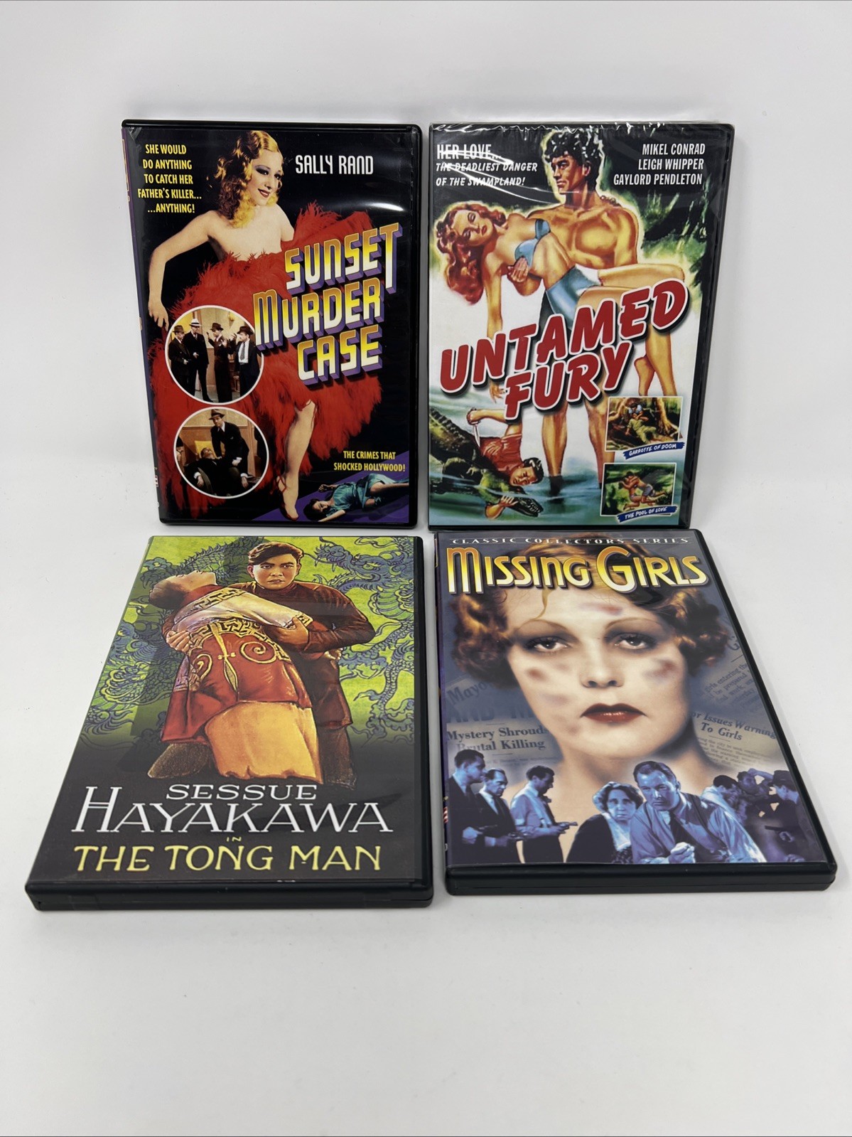 Lot of 60+ Classic Hollywood Movies – ALPHA VIDEO DVD Film Noir Oldies Gangster