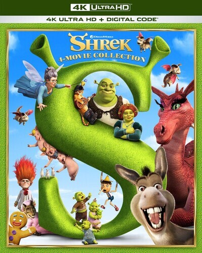 Shrek 4-Movie Collection [New 4K UHD Blu-ray] Boxed Set, 4K Mastering, Ac-3/Do