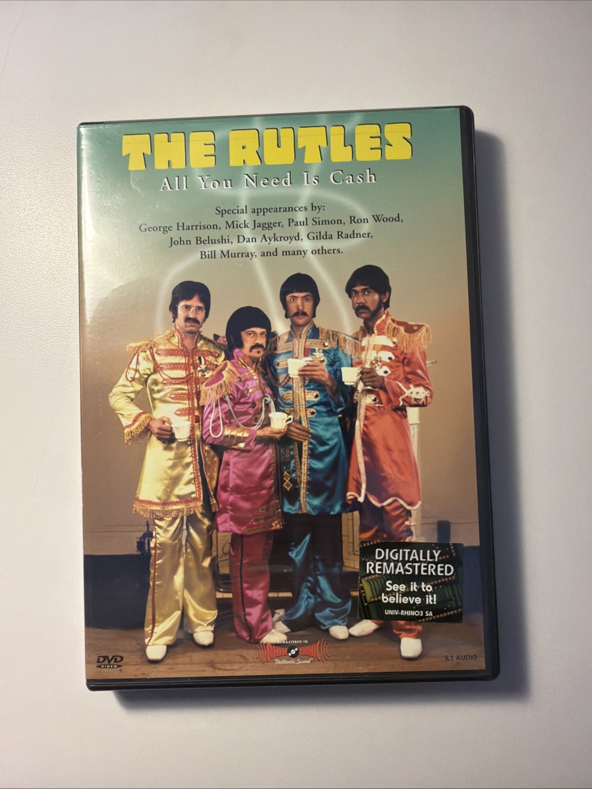 The Rutles – All You Need Is Cash DVD, with G. Harrison, M. Jagger, P. Simon