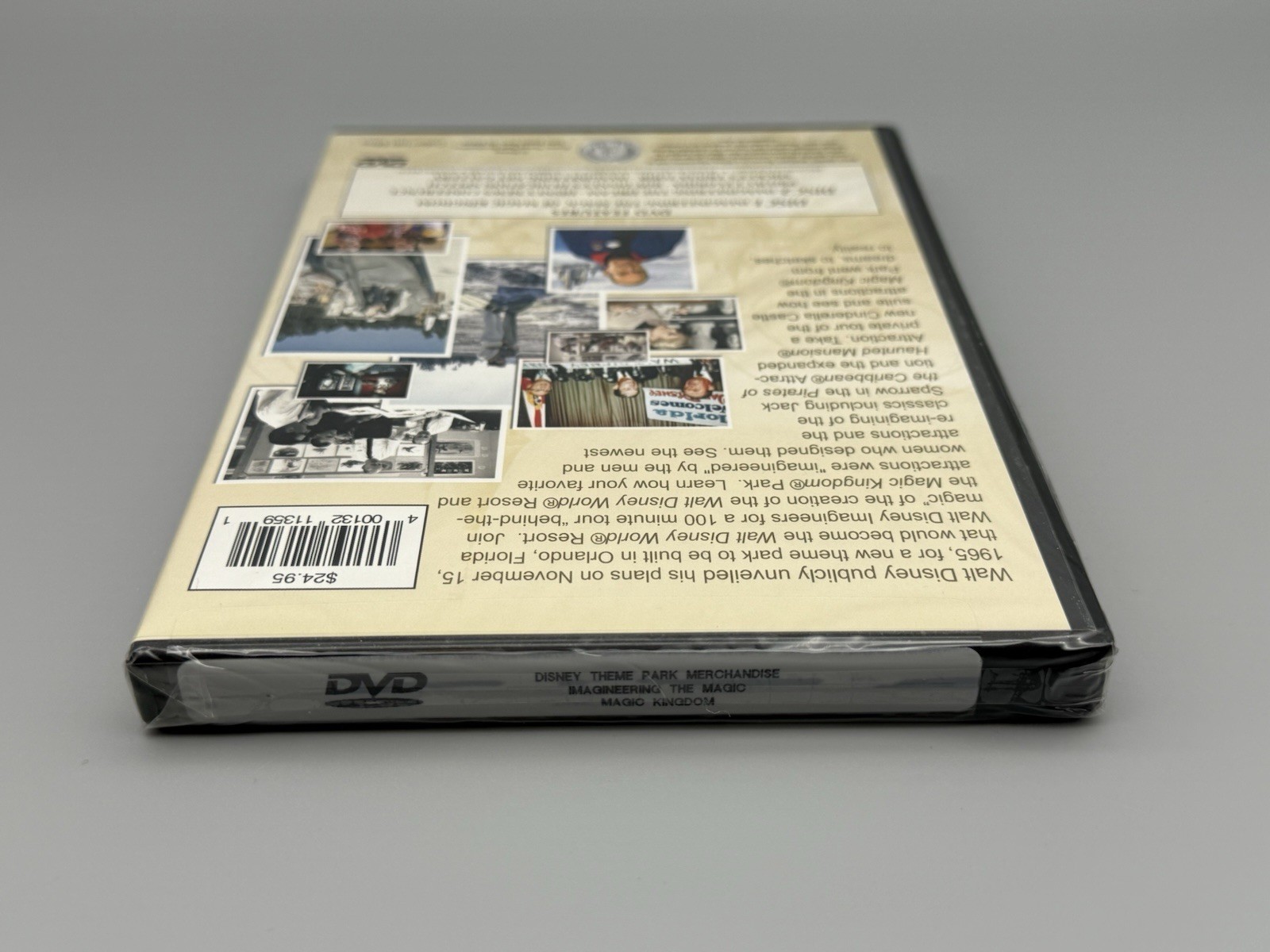 Magic Kingdom Imagineering the Magic Disney Florida DVD Documentary NEW & SEALED