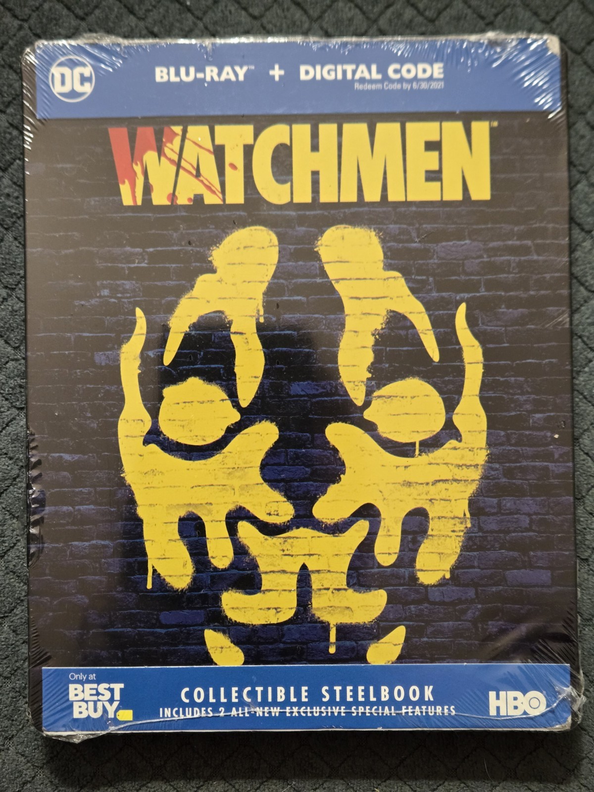 *DENTED* Watchmen TV Mini Series Bluray Steelbook ***OOP***NEW***