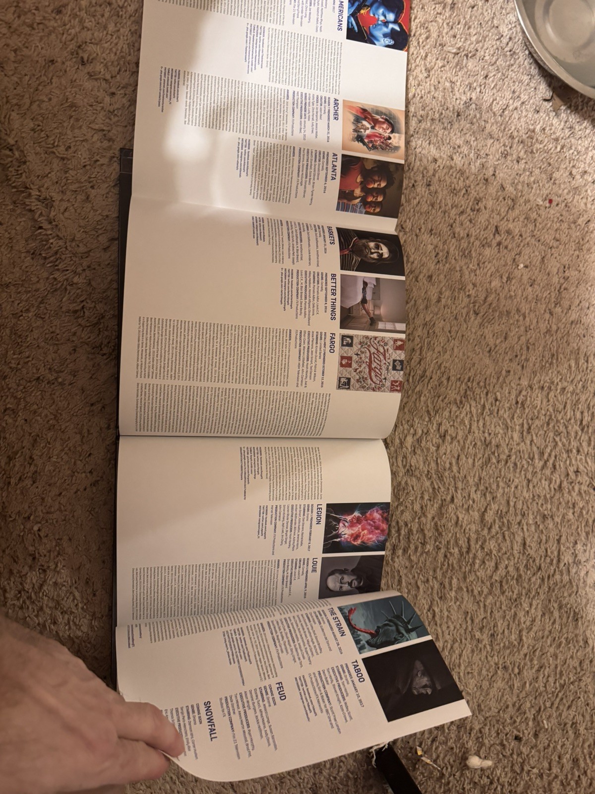 Marvel’s Legion: FX TV Series Very RARE promo book