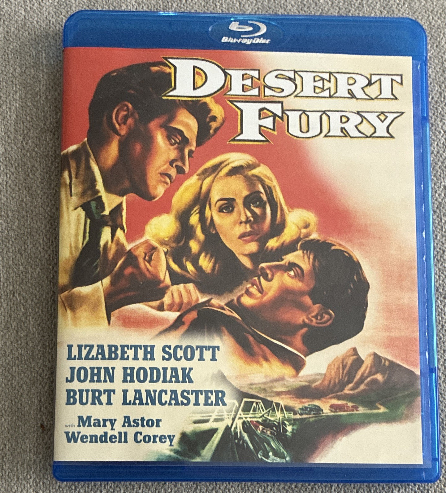 Kino Lorber Desert Fury Blu-ray Film Noir NR 1947 Audio Commentary Trailer 96m