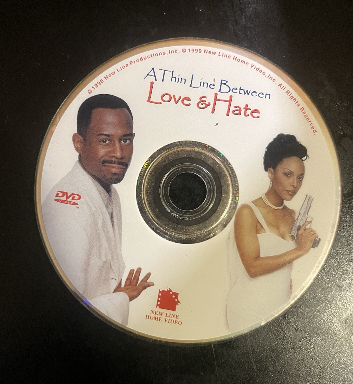 New Line A Thin Line Between Love & Hate DVD Full Screen Martin Lawrence (1996)