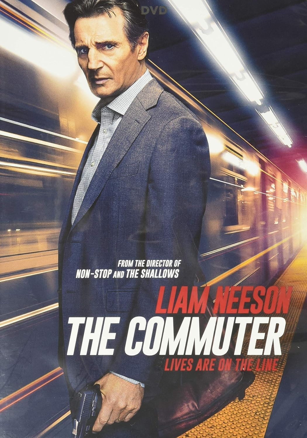 The Commuter (DVD, 2018) The Disc Only Rdbx C322
