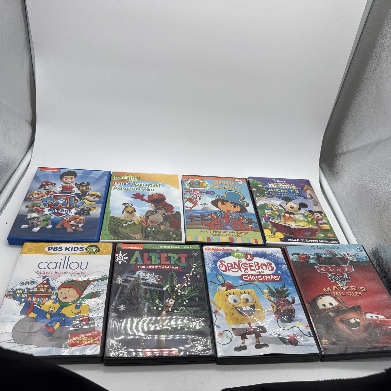 Kids / Family Movies • Lot 8 DVDs • Disney, Nickelodeon, Nick Jr, PBS Kids,