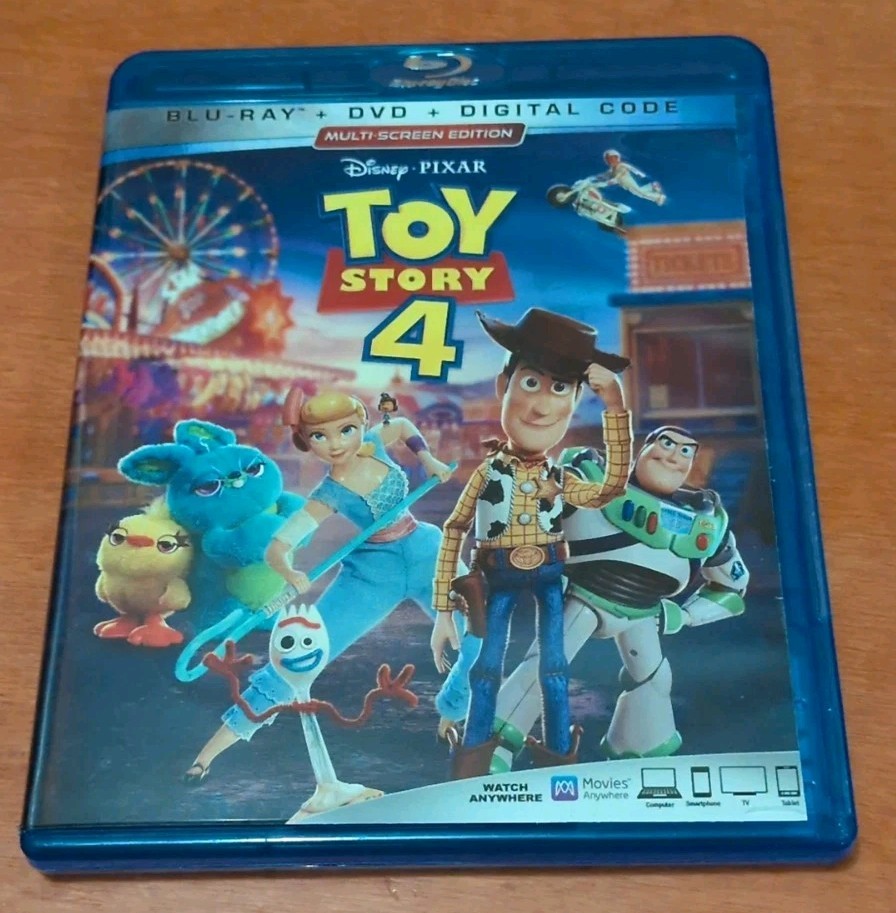 Toy Story 4 Blu-ray Josh Cooley Andrew Stanton Lee Unkrich Pete Docter