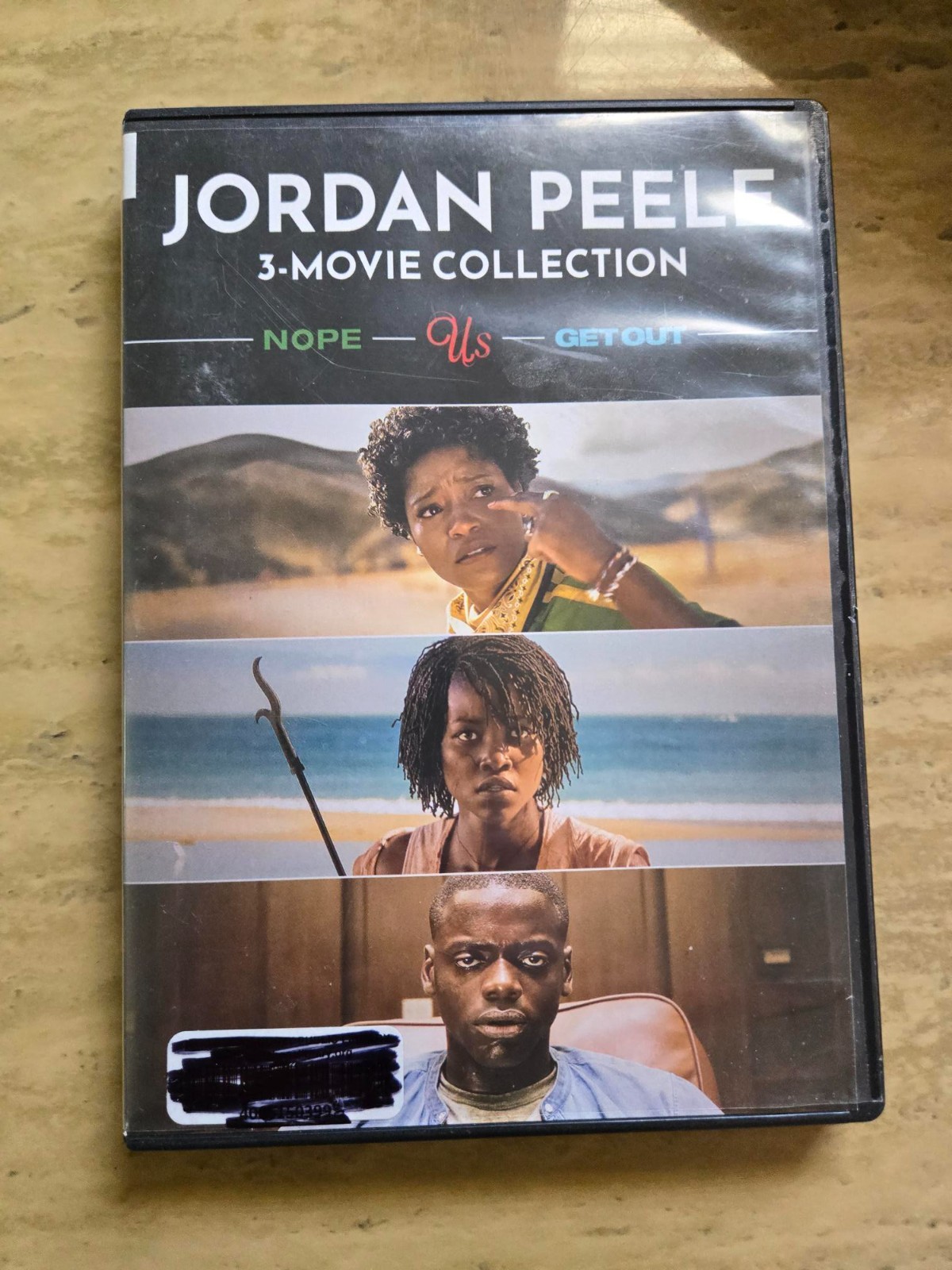 Jordan Peele 3-Movie Collection (ex-lib DVD)