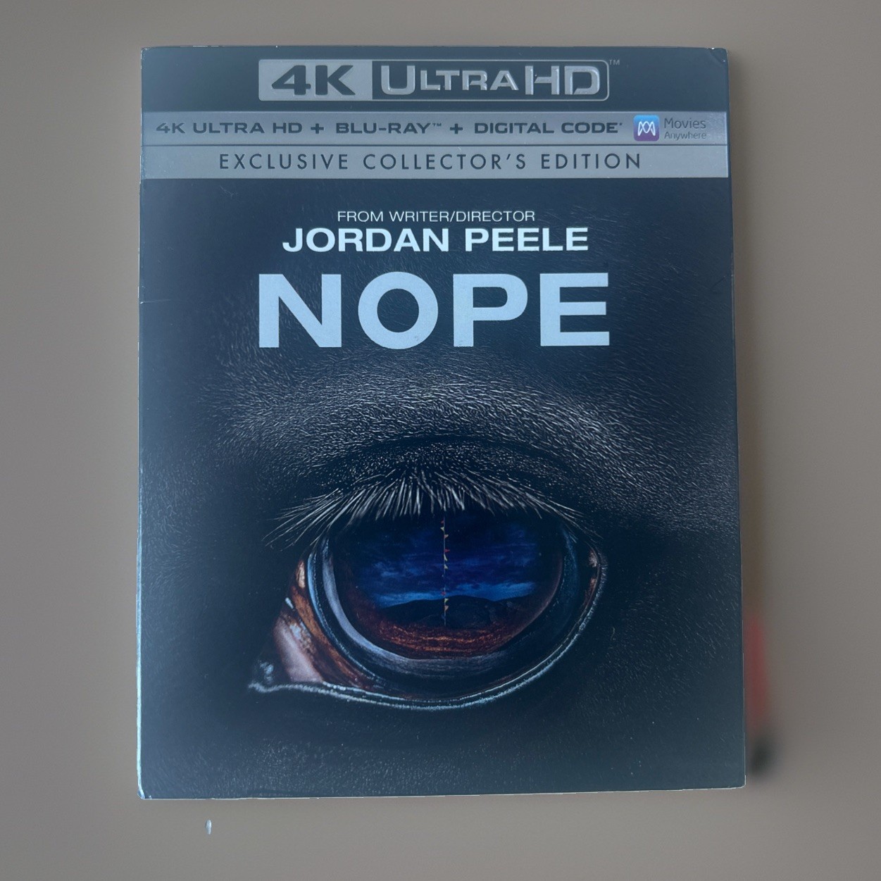 Nope (4K, Blu-ray, Digital, 2022) Exclusive Walmart Collectors Edition Slipcover