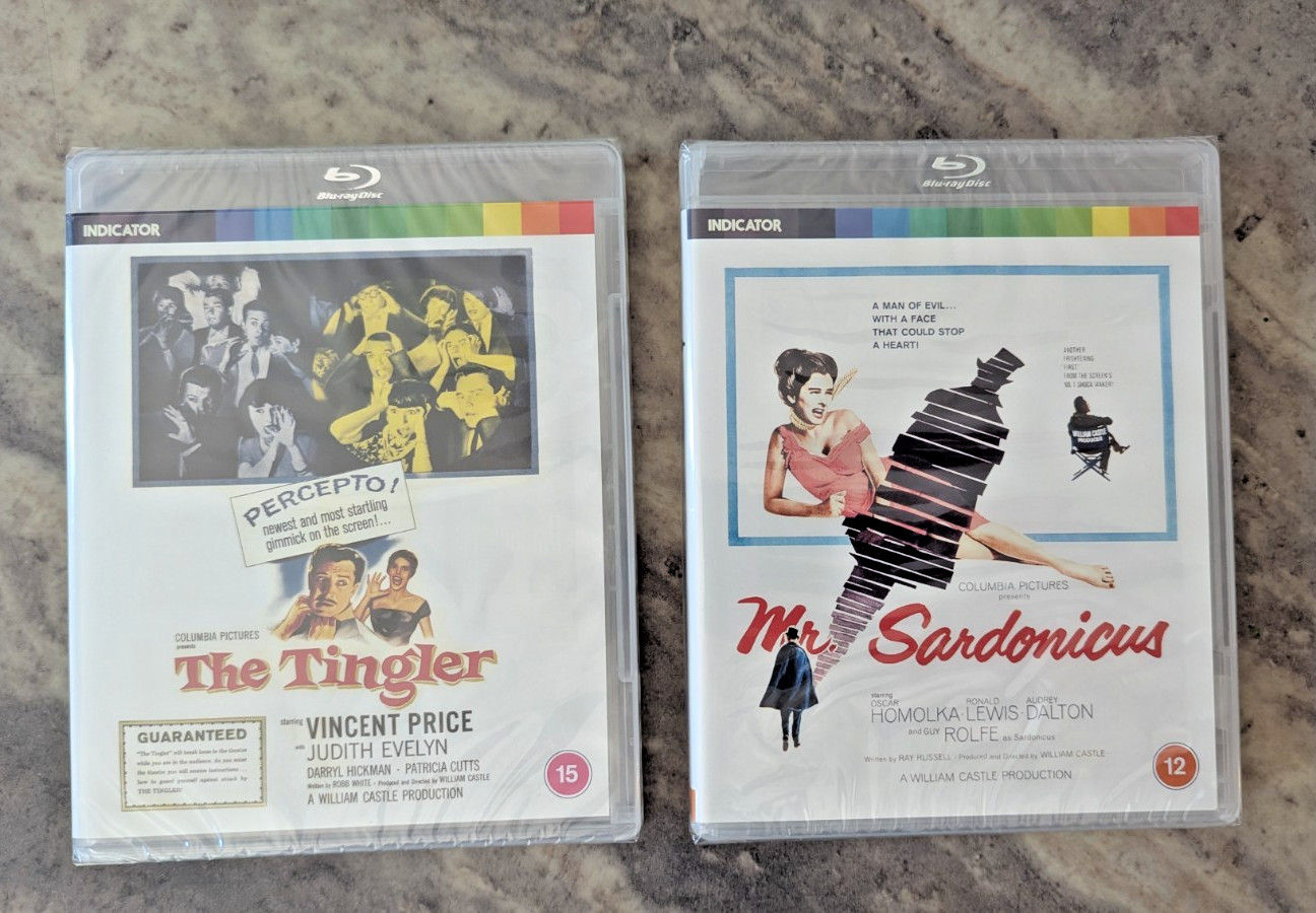 Powerhouse Films – Indicator Series Blu-ray Lot: The Tingler and Mr. Sardonicus