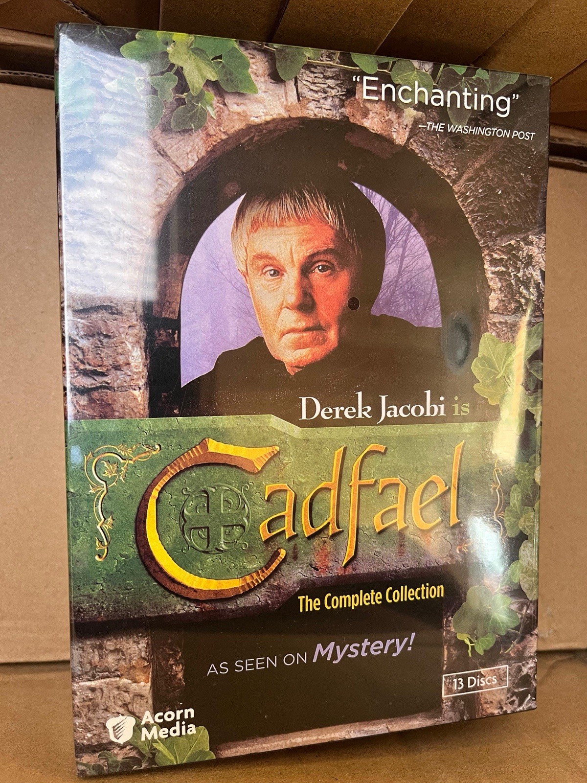 Cadfael Complete Collection DVD Box Set Acorn Media, Seasons 1-4. Brand New!