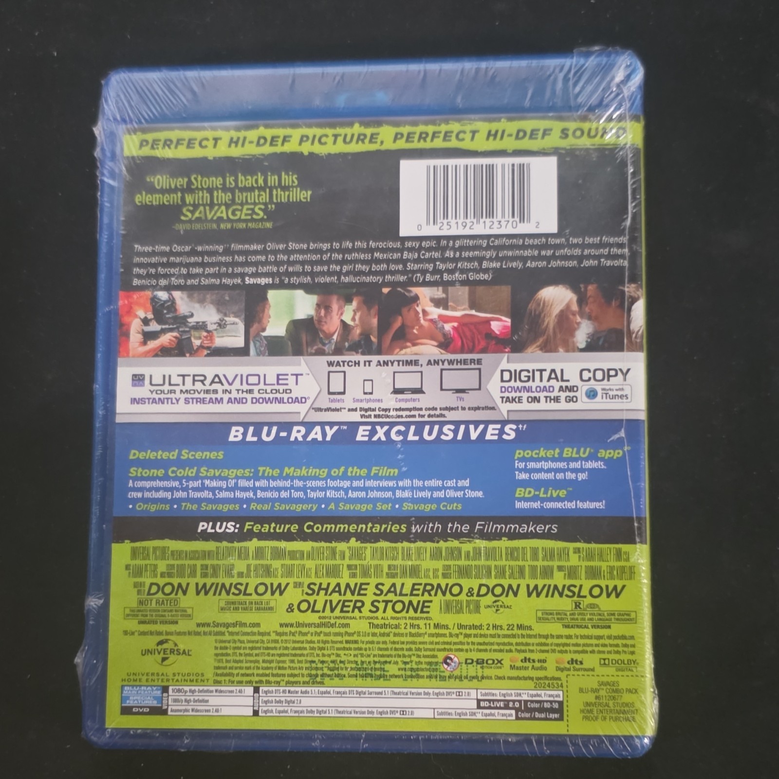 Universal Savages (2012) Blu-ray/DVD Unrated + Digital Copy NR 131 Min