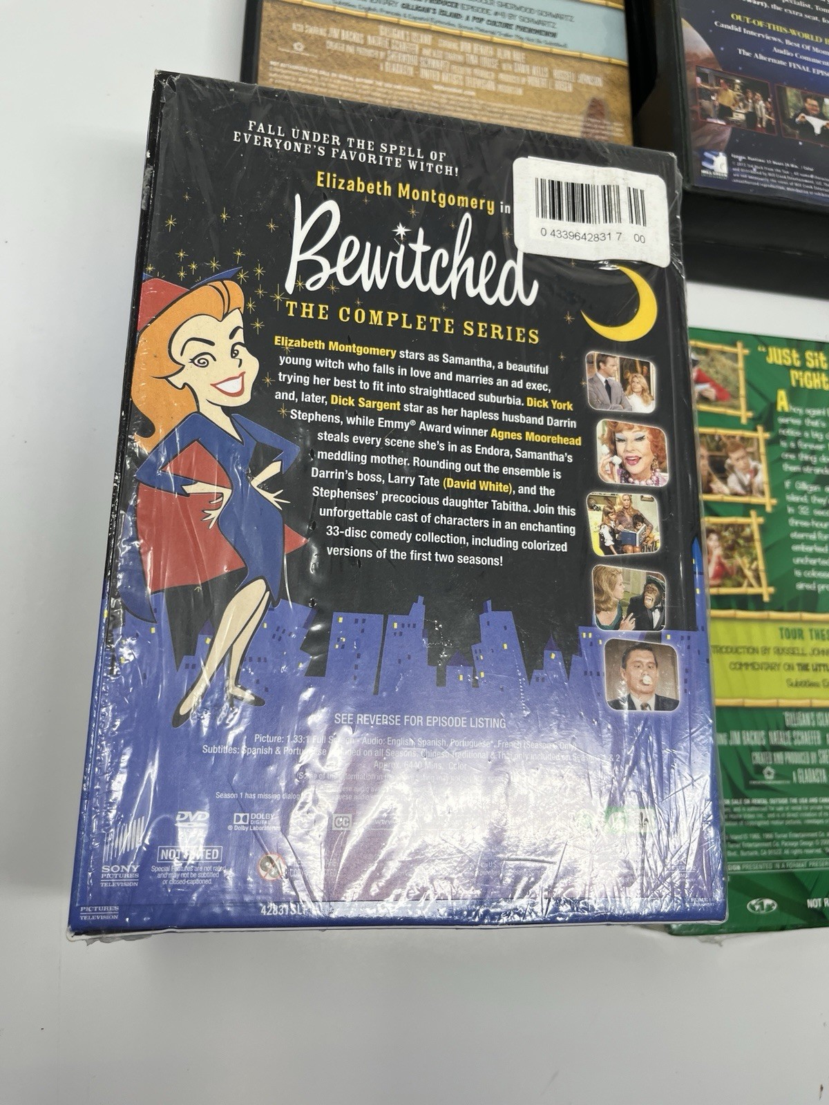 Vtg TV Series Sets Incls Bewitched & 3rd Rock Complete Series, Gilligans Island