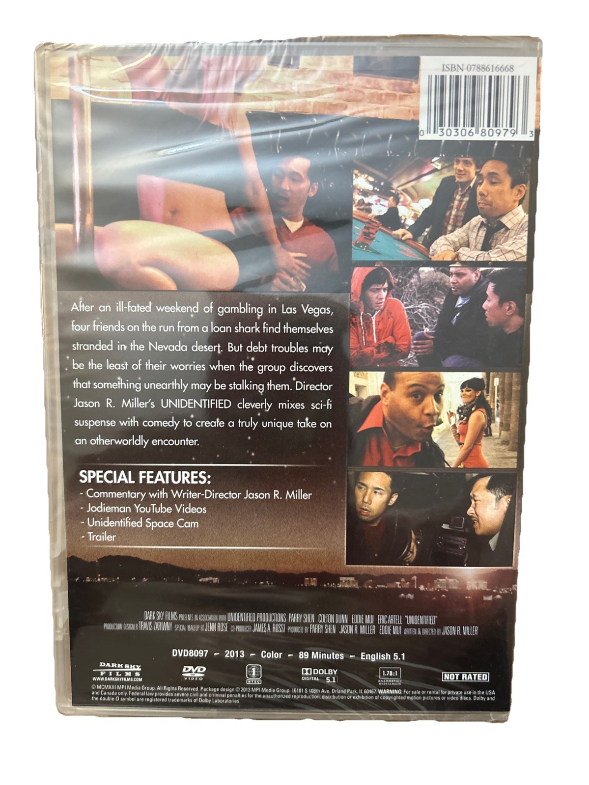 Unidentified : Alien Sci-Fi Horror , New Sealed DVD