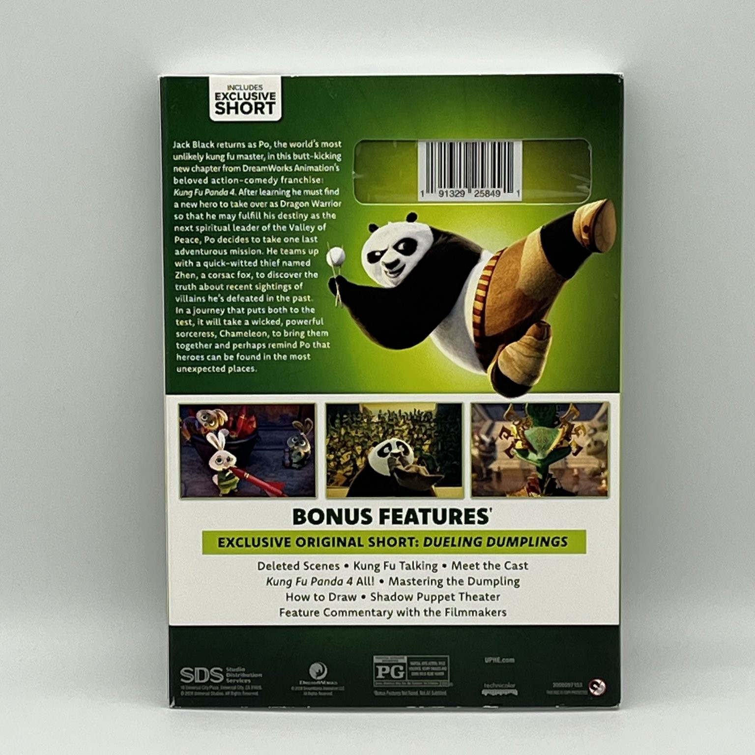 Kung Fu Panda 4 DVD 2024 Collector’s Edition Jack Black – New Sealed