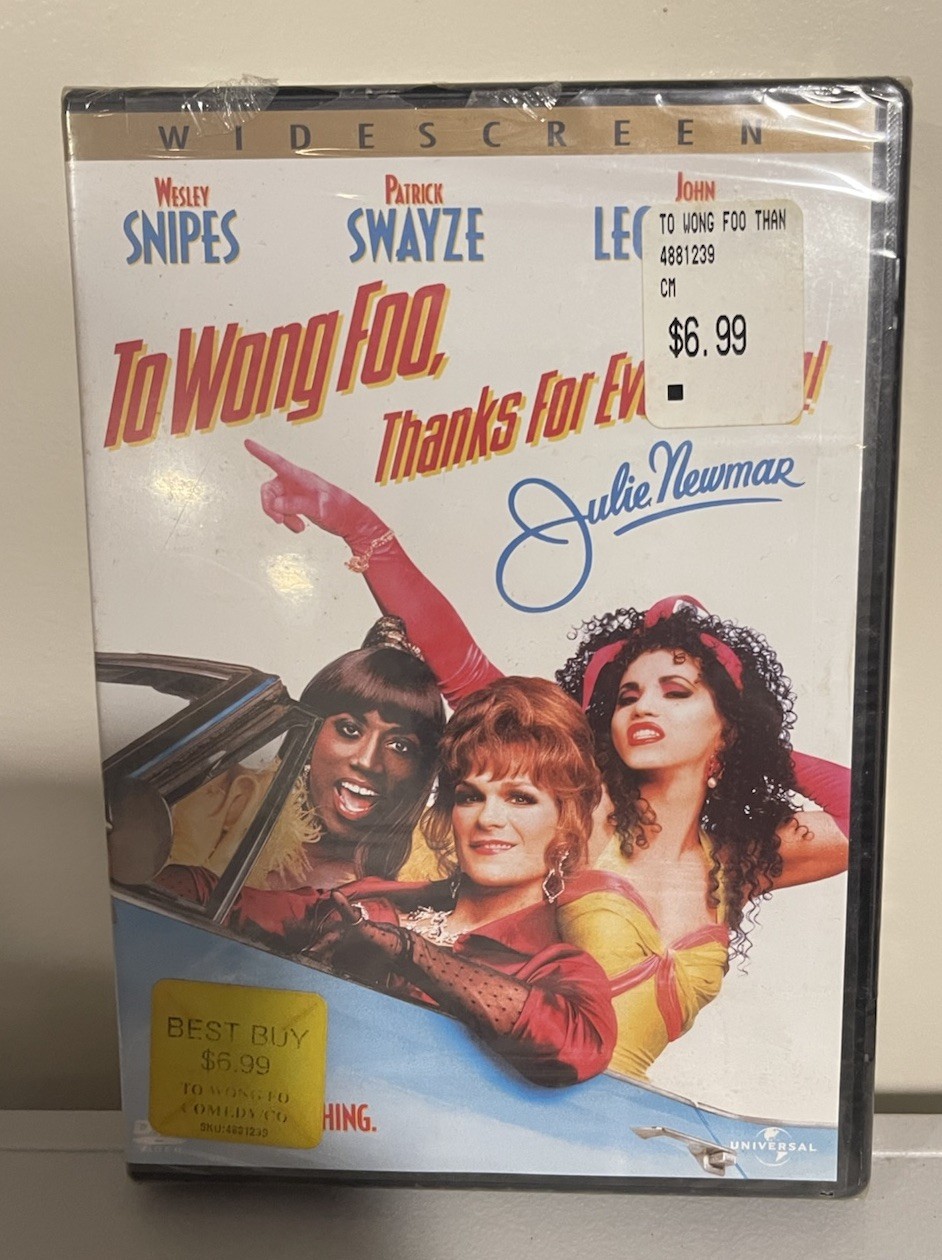 To Wong Foo, Thanks for Everything! Wesley Snipes DVD, 90’s Vintage Wide Screen