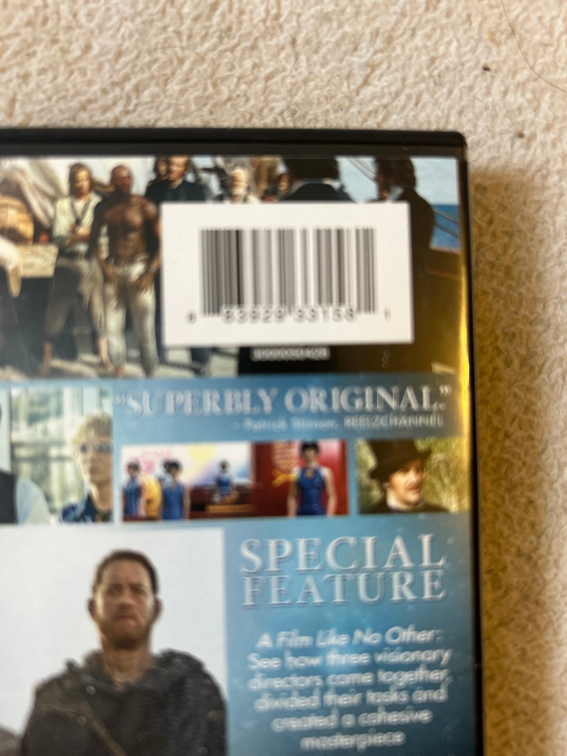 Cloud Atlas DVD 2012 Tom Hanks Halle Berry Sci-Fi Fantasy Special Feature