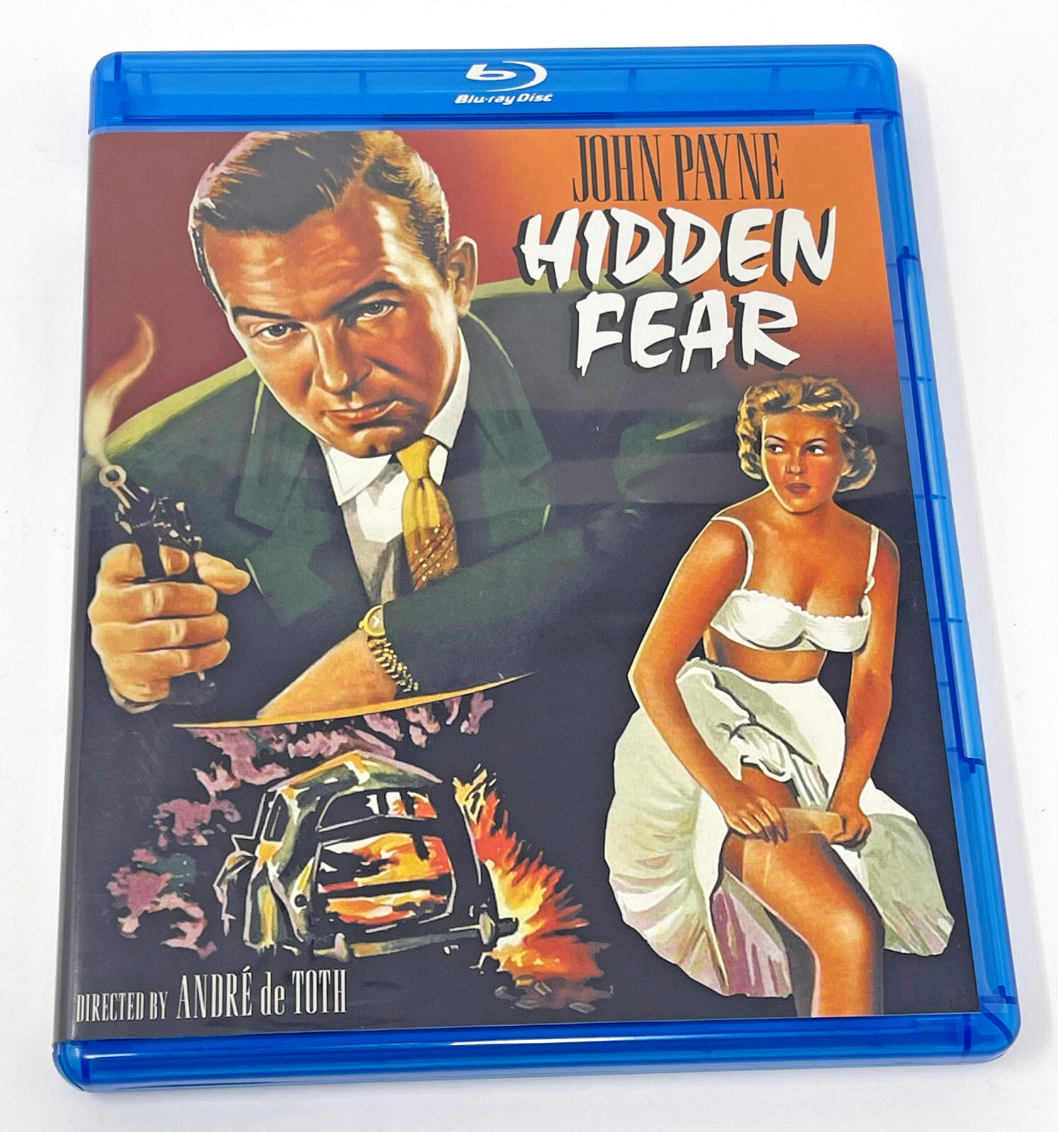 Hidden Fear 1957 Blu Ray Kino Lorber NTSC USA Region A Used Works B&W 1.85:1