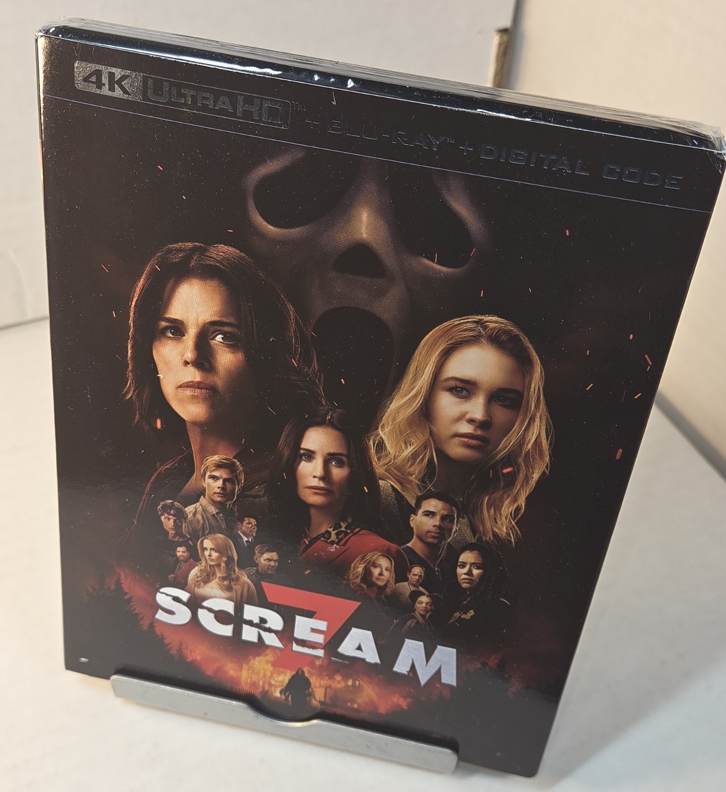 Scream 7 (4K/Blu-ray)Collector Slipcover-NEW (Sealed)-Box Shipping with Tracking