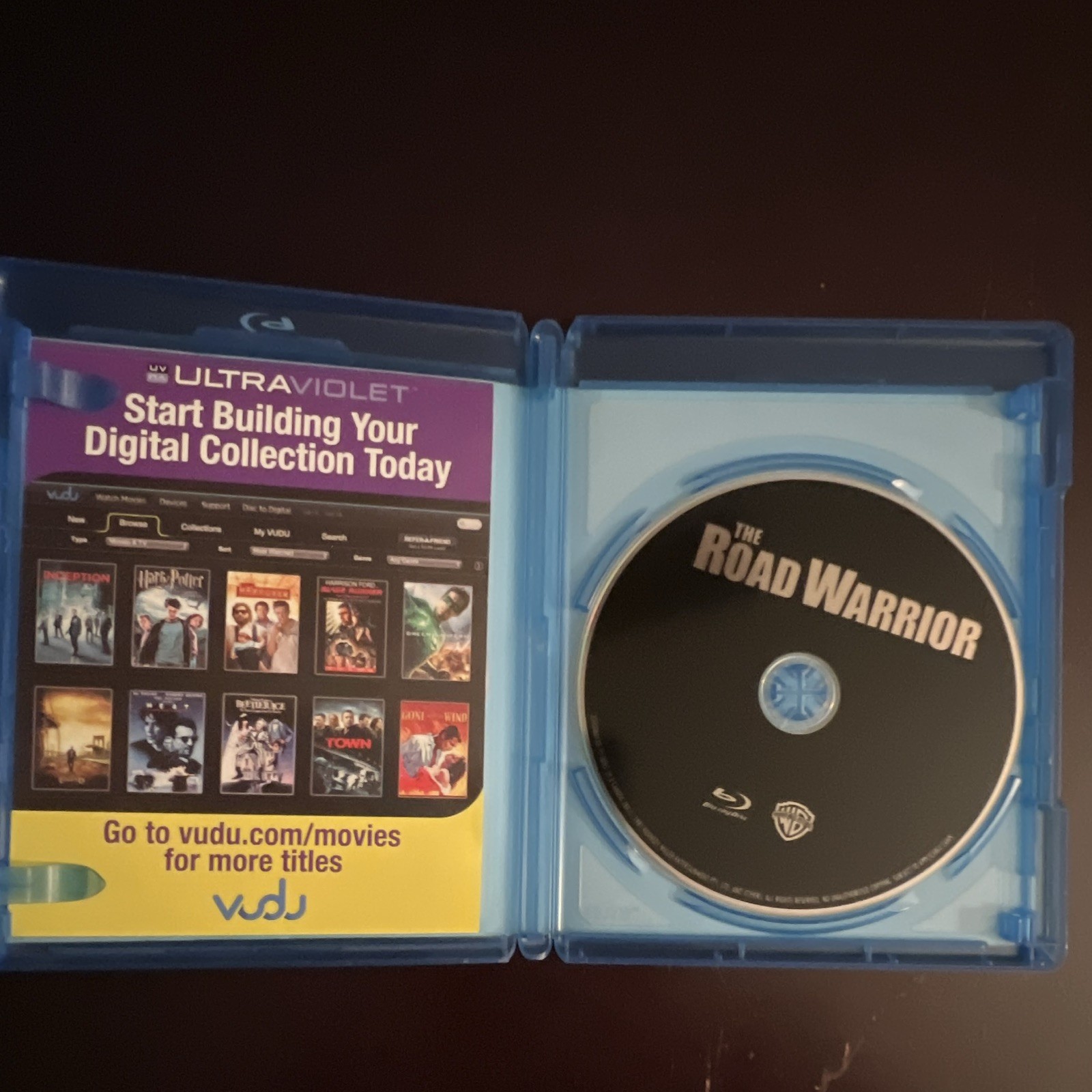 The Road Warrior Blu-ray Disc w/ Blu-ray Case Mel Gibson George Miller
