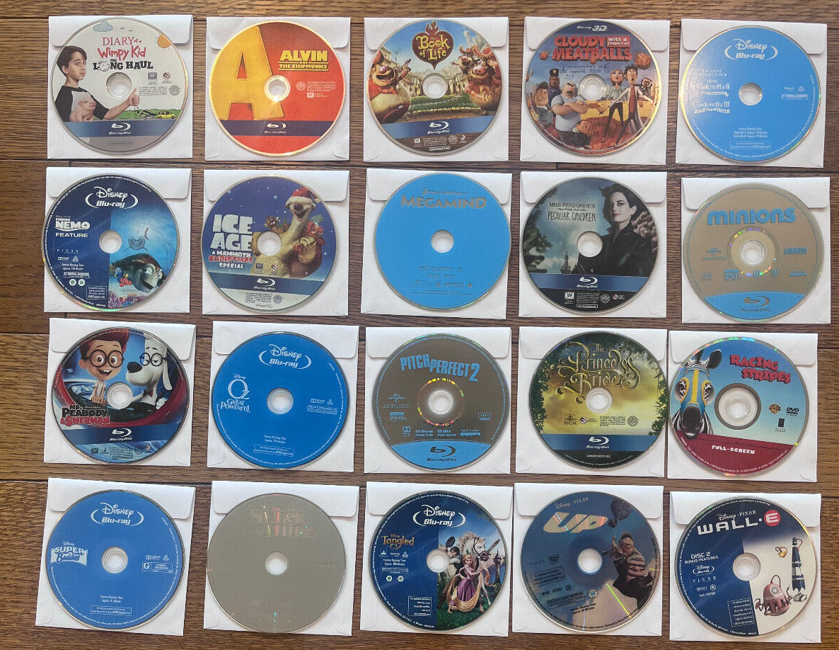 $2- $4 🔥 Family Disney Childrens Kids- Blu Ray or Widescreen DVD DISC ONLY