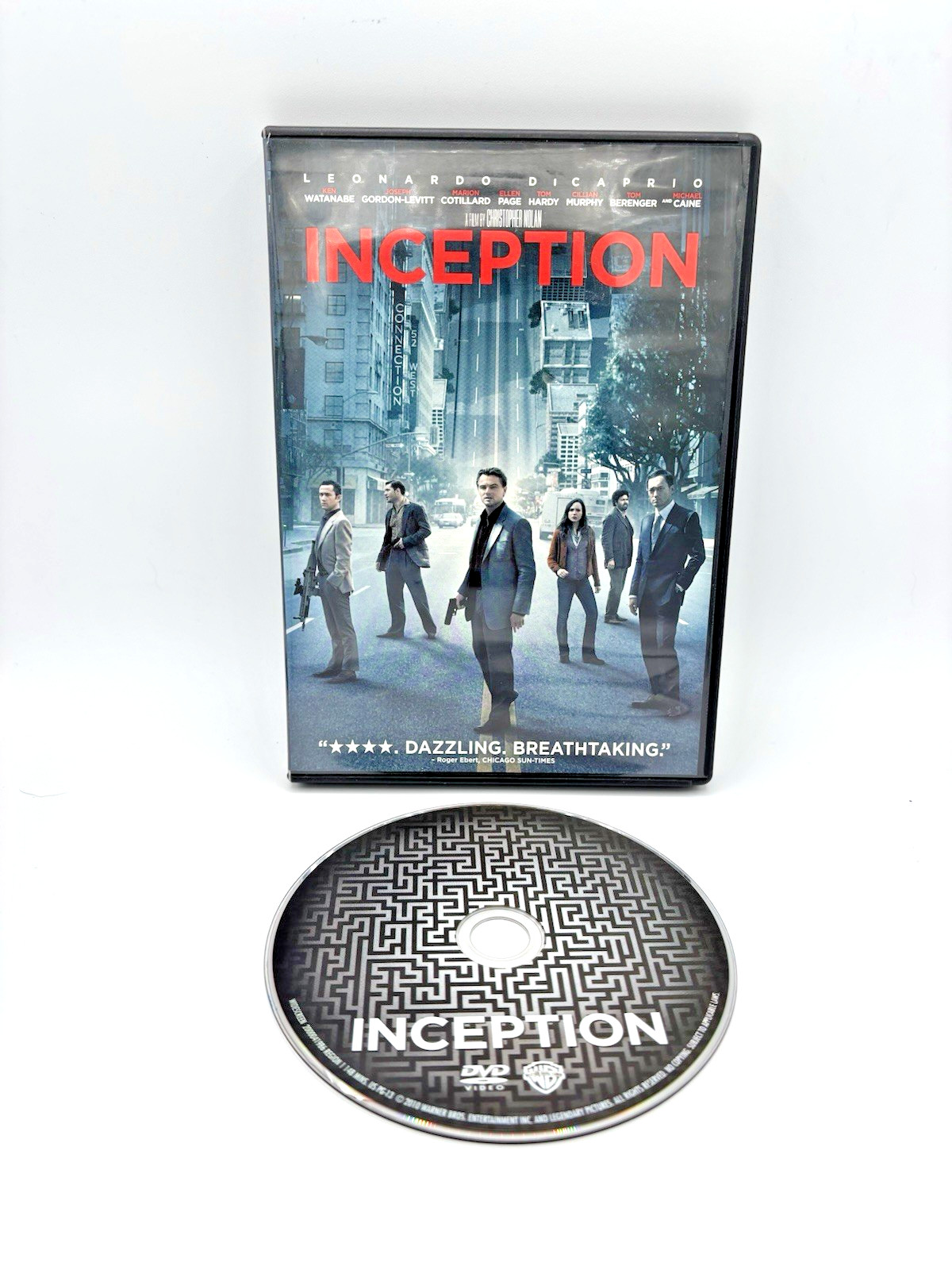 Inception – DVD – Very Good – Ellen Page,Ken Watanabe,Leonardo DiCaprio-Christo