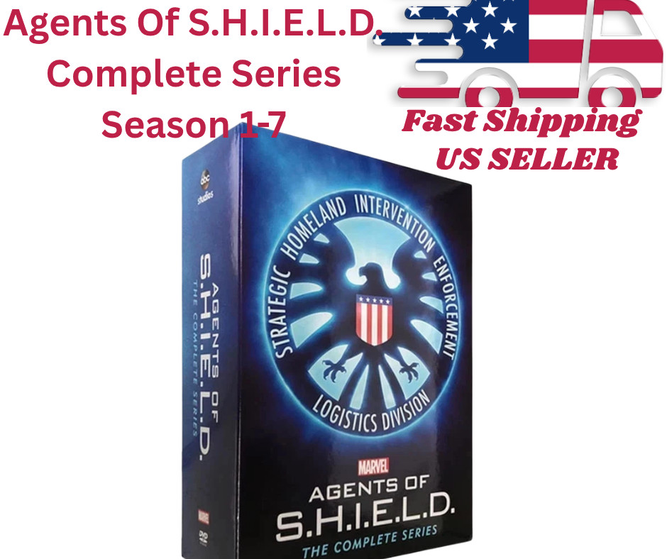 Agents Of S.H.I.E.L.D. Shield Complete Series Season 1-7 DVD TV Box Set New